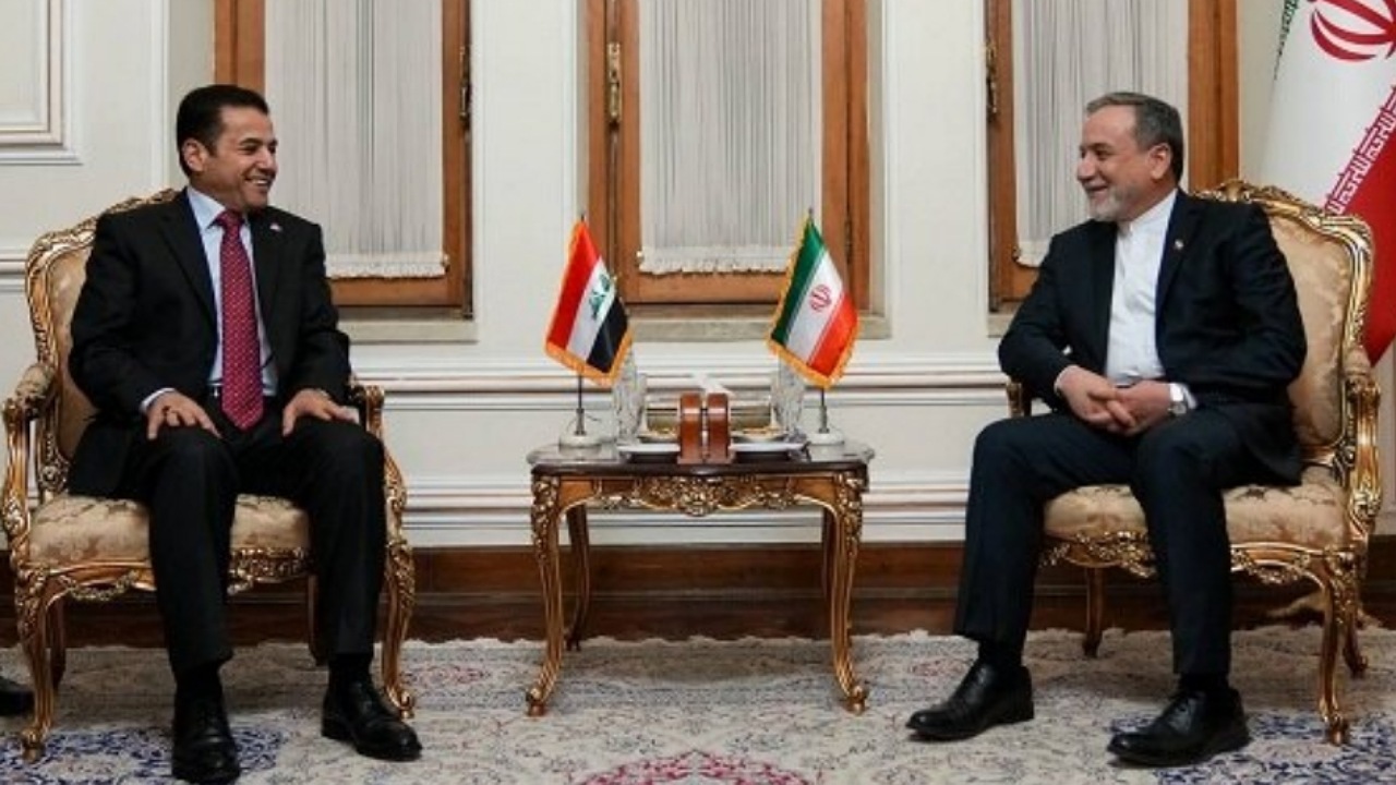 دیدار و گفتگوی مشاور امنیت ملی عراق با وزیر خارجه کشورمان