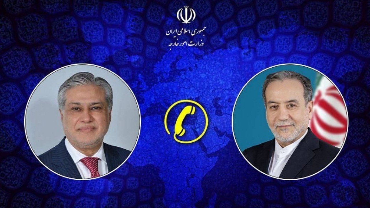 گفتگوی تلفنی وزرای امور خارجه ایران و پاکستان