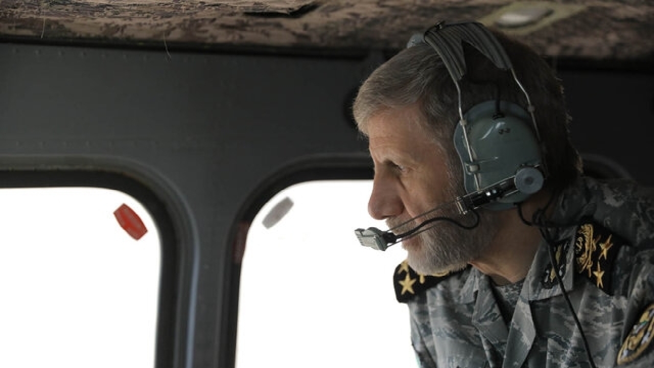 بازدید فرمانده کل ارتش از روند احداث دیوار مرزی در شمال شرق کشور