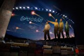رونمایی از دیوارنگاره جدید میدان ولیعصر