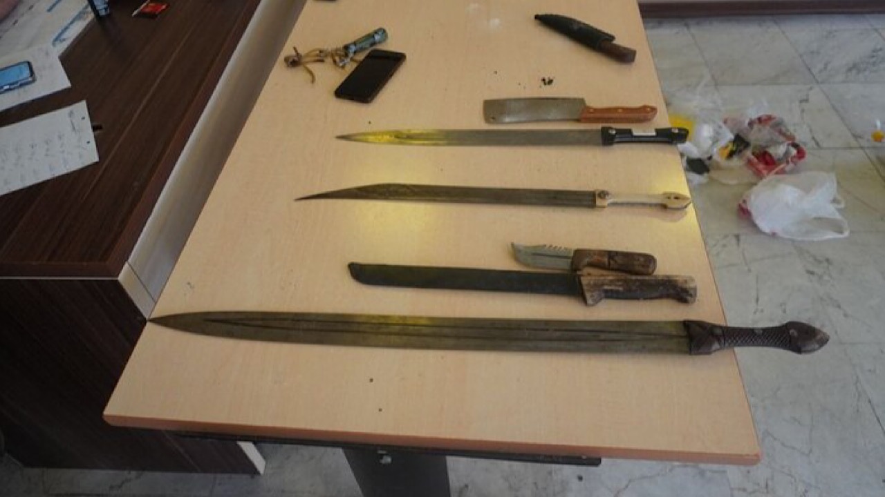 دستگیری اوباش قمه کش شمال تهران