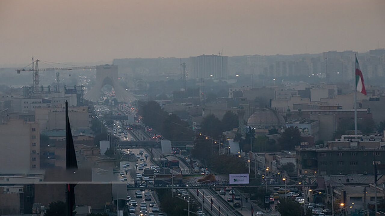 هوای تهران در وضعیت «ناسالم»