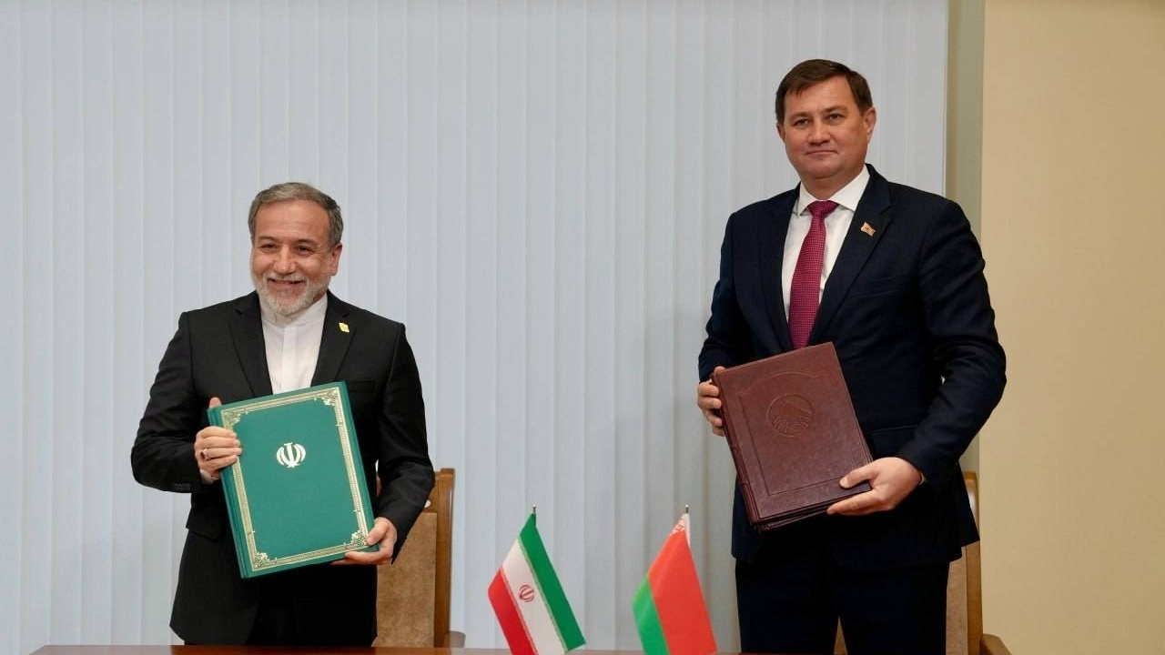 امضای اسناد همکاری توسط وزرای امور خارجه ایران و بلاروس