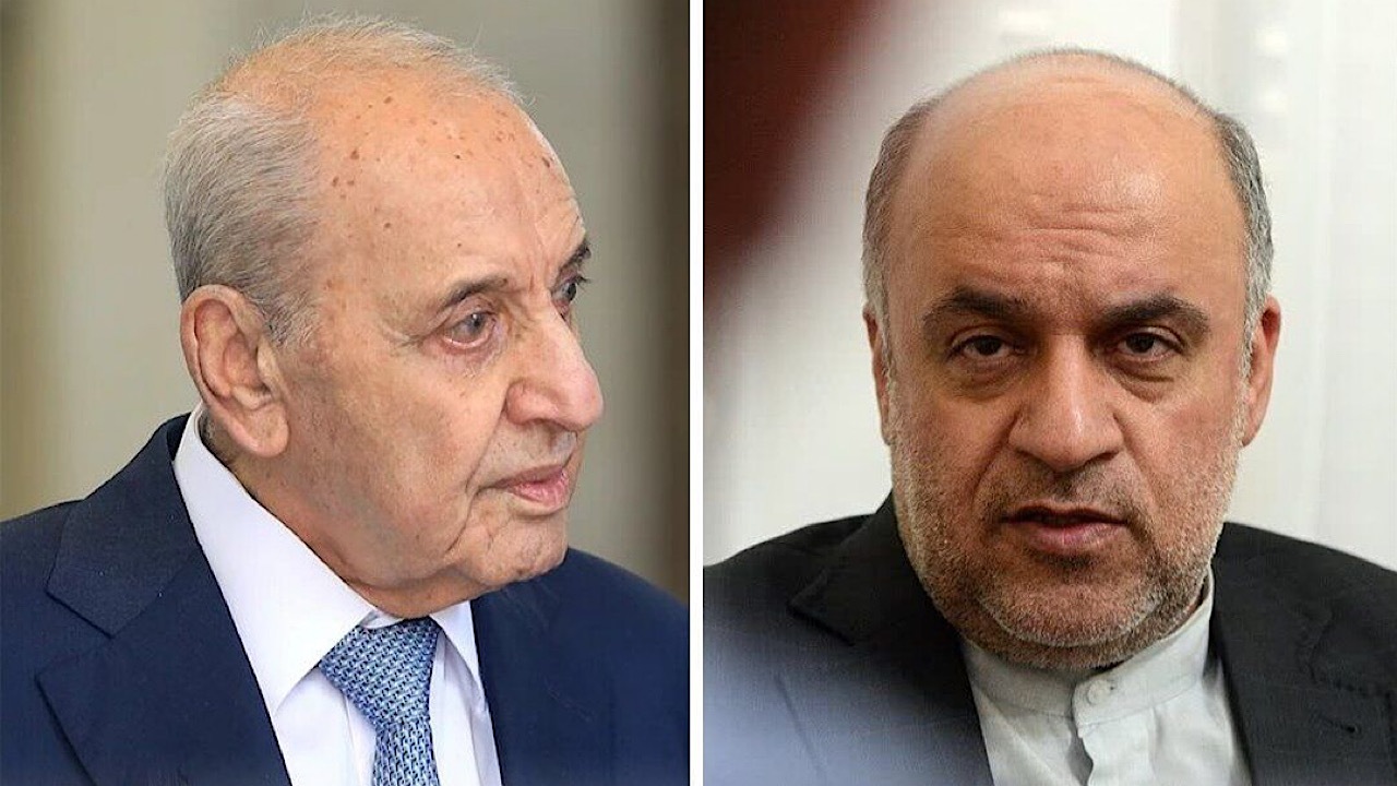 رایزنی نبیه بری و سفیر ایران درباره تحولات لبنان و منطقه