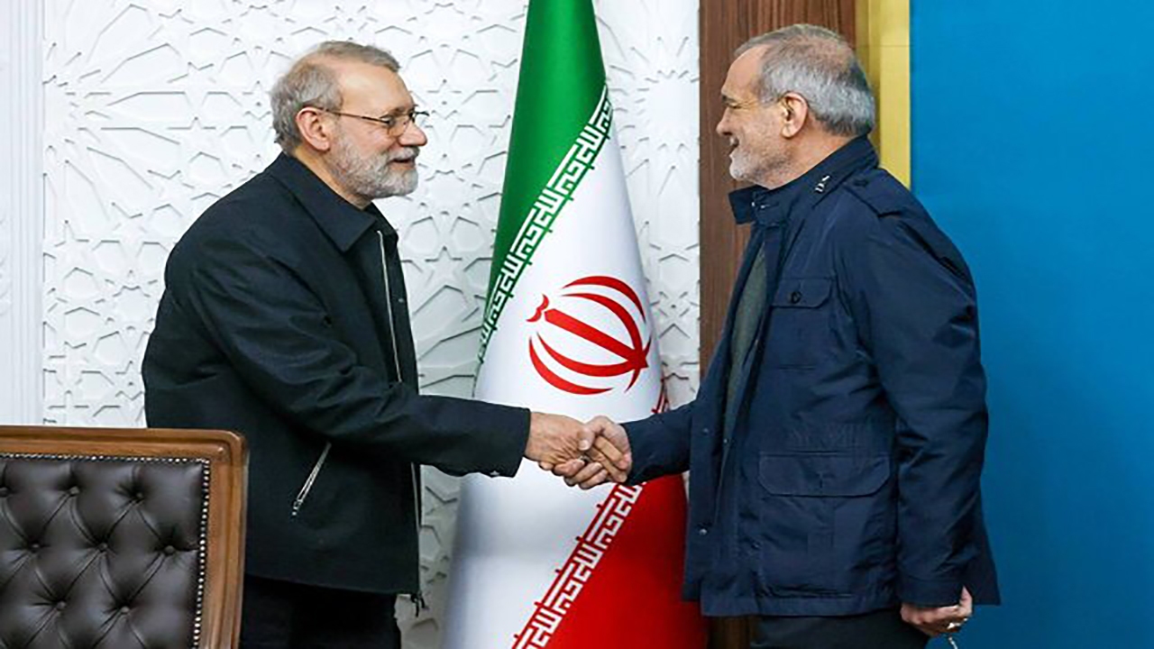 حضور علی لاریجانی در جلسه شورای عالی هماهنگی اقتصادی