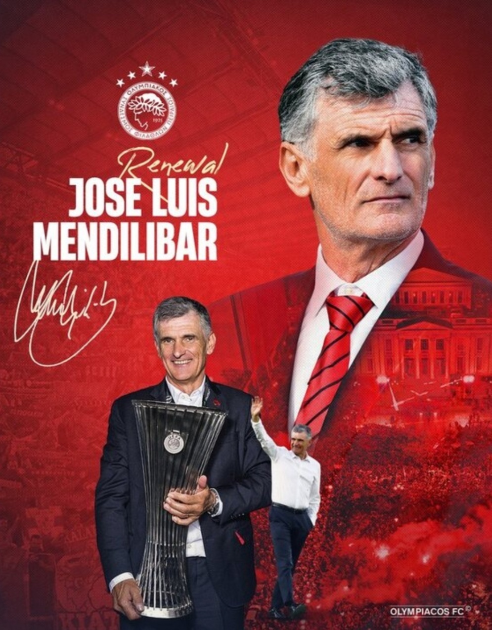 قرارداد سرمربی طارمی در المپیاکوس تمدید شد