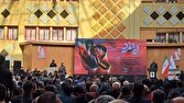 مراسم بزرگداشت شهادت حاج قاسم با حضور اهالی ورزش