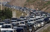 ترافیک سنگین در آزاد راه قزوین – کرج – تهران