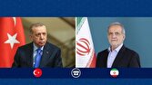 گفتوگوی تلفنی روسای جمهور ایران و ترکیه
