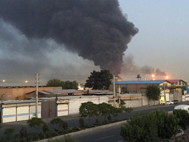 منشا دود غلیظ در غرب تهران چه بود؟