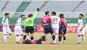 پیروزی حیاتی شاگردان حسینی مقابل ذوب آهن ۹ نفره + فیلم