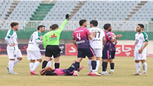 پیروزی حیاتی شاگردان حسینی مقابل ذوب آهن ۹ نفره + فیلم