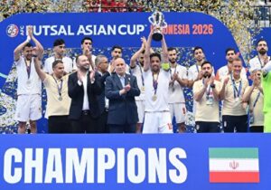 فوتسال ایران برای چهاردهمین بار قهرمان آسیا شد + فیلم