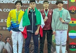 طلای تاریخی مرادی در جام‌جهانی شمشیربازی نوجوانان