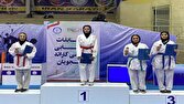رقابتهای انتخابی تیم ملی کاراته دانشجویان دختر با معرفی نفرات برتر کومیته و کاتا به پایان رسید