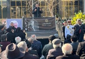 مراسم تشییع پیکر زنده یاد عنایت الله بخشی