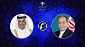 بررسی آخرین روند مذاکرات ایران و آمریکا در گفت‌وگوی تلفنی عراقچی با وزیر امور خارجه قطر