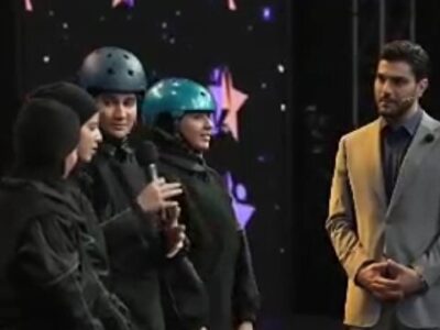 اجرای مهیج دختران اسکیت باز در برنامه «کاپیتان» + فیلم