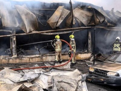 بازارچه جنت‌آباد ۵ بار اخطار ایمنی دریافت کرده بود