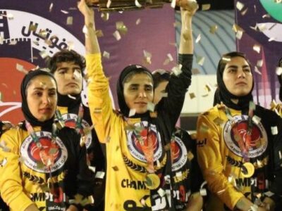 خاتون قهرمان لیگ برتر زنان شد