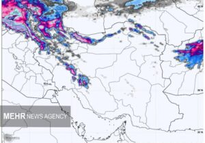 ورود سامانه بارشی جدید به کشور از این روز