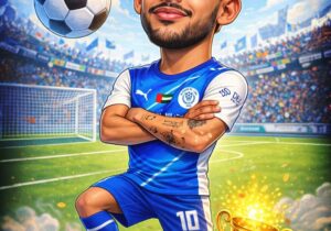 مهدی قایدی کاریکاتور شد