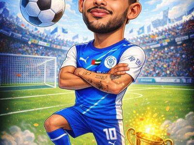 مهدی قایدی کاریکاتور شد