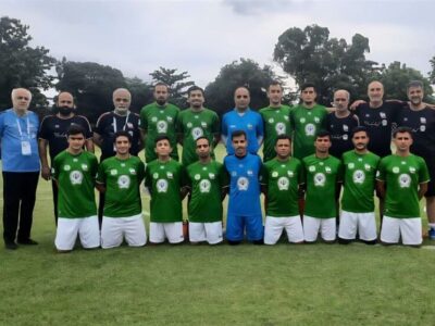 محرومیت یک‌ساله تیم‌ملی فوتبال ۷ نفره ایران