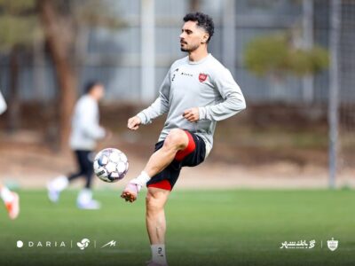 خبر خوب برای پرسپولیس؛ عالیشاه به تمرینات بازگشت