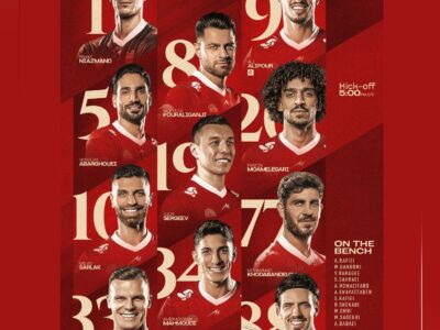 ترکیب پرسپولیس برای دیدار با گلگهر