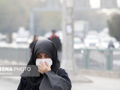 افزایش نسبی دما و آلودگی هوا در تهران