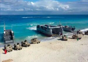 رزمایش مرکب دریایی ایران و روسیه پایان یافت