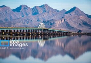 عکس: تصویری زیبا از جان تازه دریاچه ارومیه