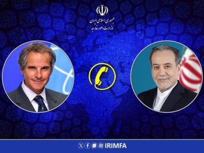 گفت‌و‌گوی عراقچی با گروسی درباره مذاکرات