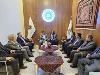 بازدید استاندار کرمان از سیودومین نمایشگاه بینالمللی فرش دستباف