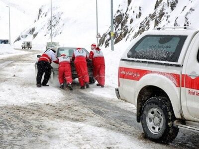 آمادهباش کامل هلالاحمر در پی ورود سامانه بارشی