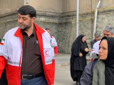 بازدید نماینده فدراسیون بینالمللی صلیب سرخ از فعالیتهای امدادی هلال احمر