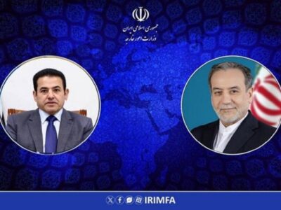 تماس تلفنی وزیر امور خارجه با مشاور امنیت ملی نخست وزیر عراق