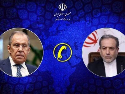 تماس تلفنی وزرای امور خارجه ایران و روسیه