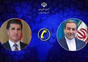 گفتوگوی تلفنی وزیر امور خارجه با رئیس اقلیم کردستان عراق