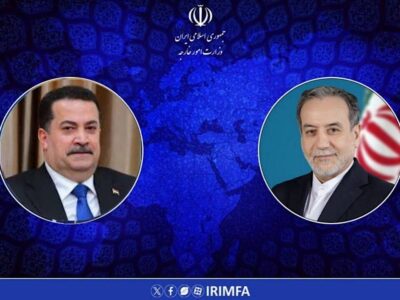 گفتوگوی تلفنی عراقچی با نخست وزیر عراق در خصوص تحولات منطقه