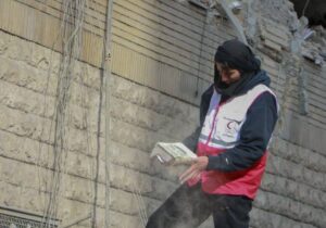بانوی تکواندوکار ایران امدادگر شد