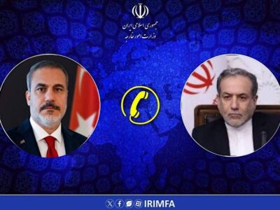 تماس تلفنی وزرای امور خارجه ایران و ترکیه
