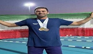 تسلیت قهرمان شنای جهان در پی شهادت رهبر شهید