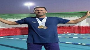 تسلیت قهرمان شنای جهان در پی شهادت رهبر شهید