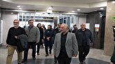 دیدار سینماگران از مجروحان و کادر درمان بیمارستانهای امام خمینی (ره) و شریعتی