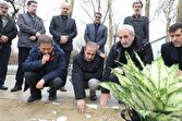 دیدار معاون صدا با خانواده شهید صدرا ردایی
