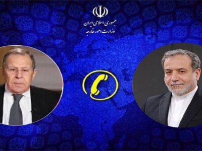 گفتگوی تلفنی وزرای امور خارجه ایران و روسیه
