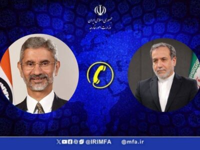 گفتگوی تلفنی وزرای امور خارجه جمهوری اسلامی ایران و هند