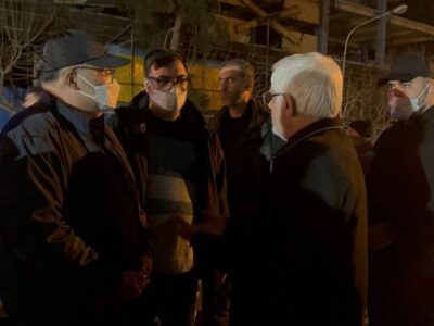 بازدید معاون اول رئیس‌جمهور از ایست‌های بازرسی بسیج
